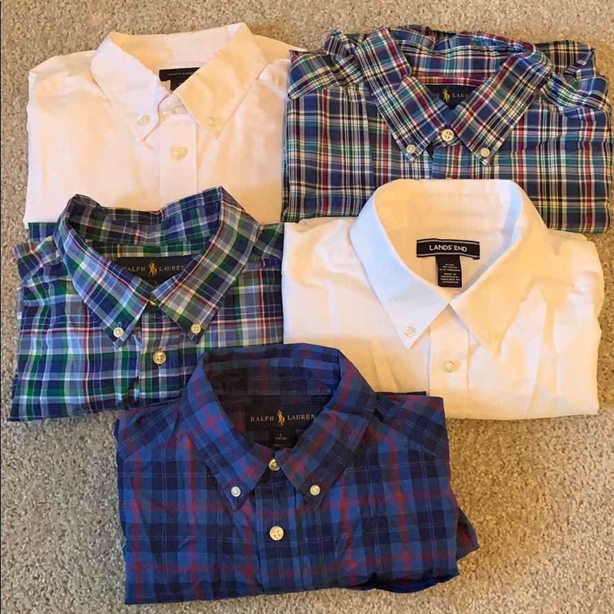 5 Boys Button Downs